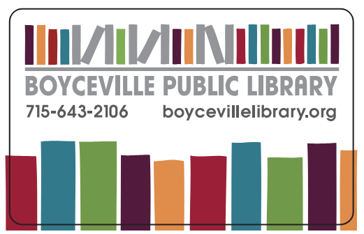 Boyceville library card